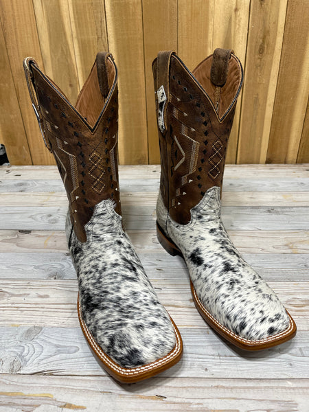 Exotic Leather Boot “ Shot Gun #2” Cowhide Size 9