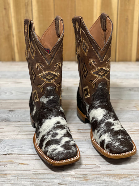 Exotic Boot “Molten Brown” Cowhide Size 9