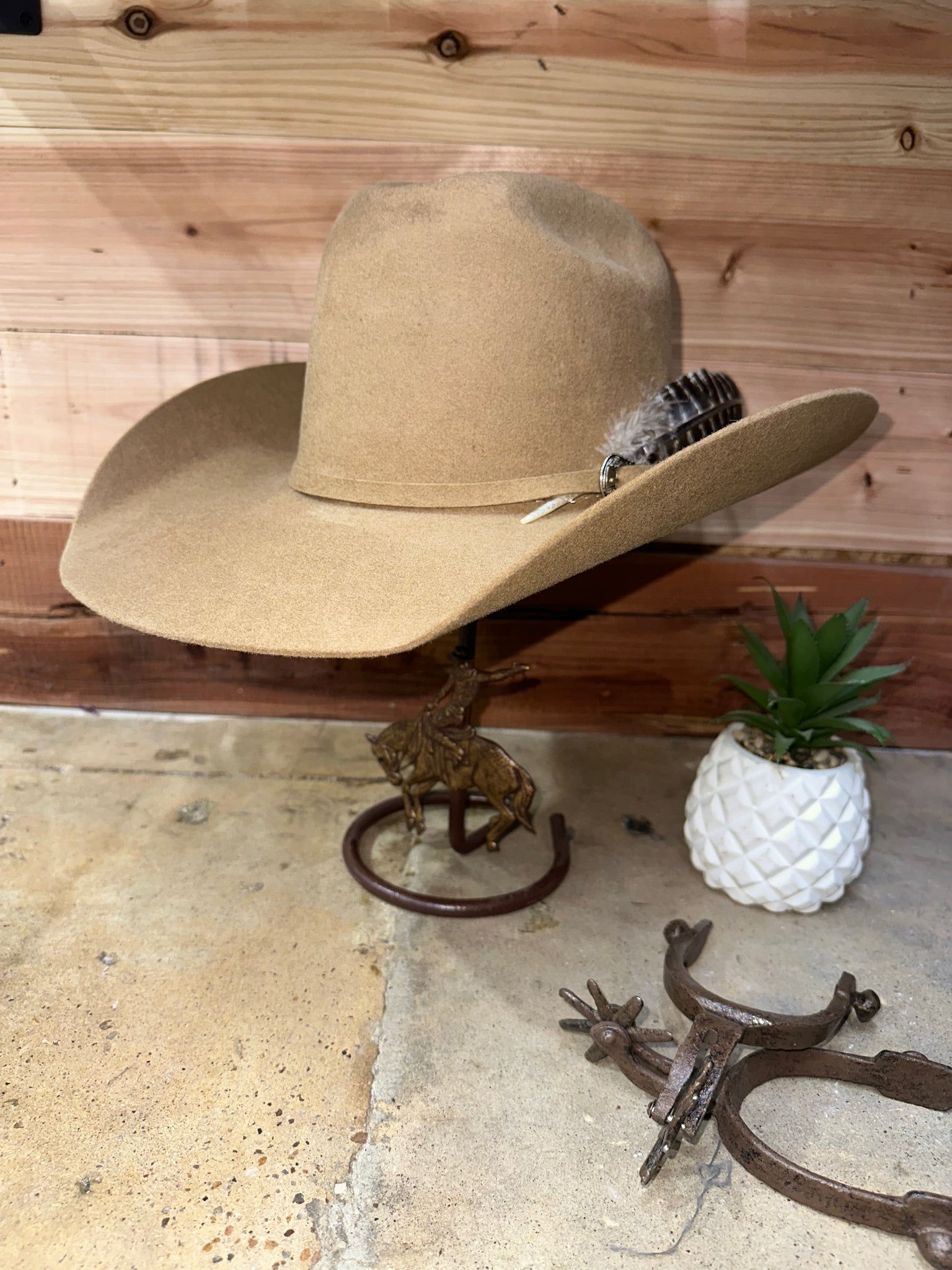 Roman Valley Cocoa Pecan 6X Hat – Roman Valley Ranch