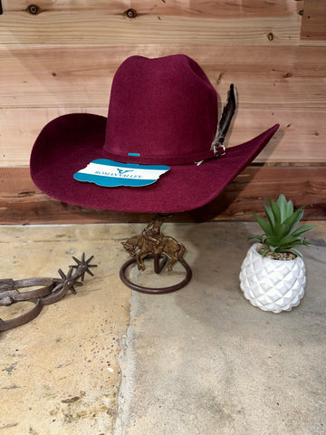 Roman Valley Burgandy 6X Hat