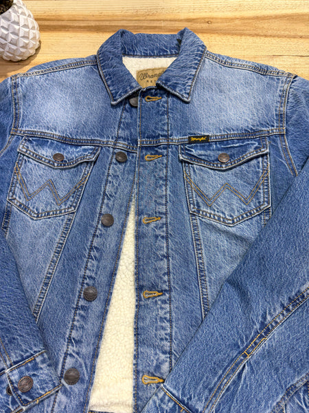 Wrangler Sherpa Denim Jacket
