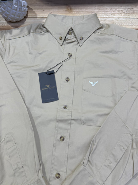 Roman Valley Khaki Long Sleeve