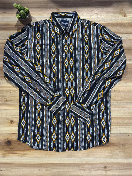 Wrangler Checotah yellow L/S