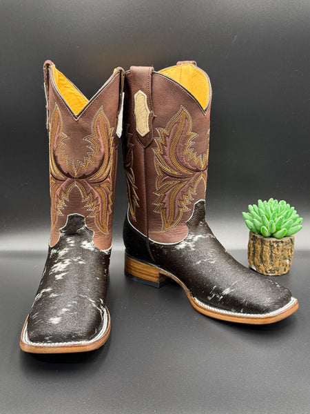 Exotic Leather Boot “ William ” Cowhide