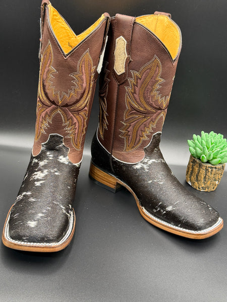 Exotic Leather Boot “ William ” Cowhide
