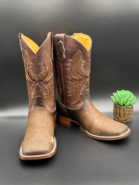 Exotic Leather Boot “ Benjamin ” Cowhide