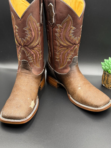 Exotic Leather Boot “ Benjamin ” Cowhide