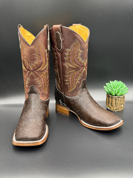 Exotic Leather Boot “ Michael ” Cowhide