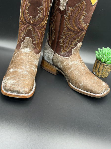 Exotic Leather Boot “ Hudson ” Cowhide Boot