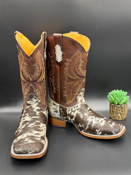 Exotic Leather Boot “ Miles ” Cowhide