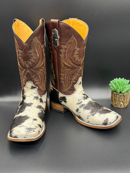 Exotic Leather Boot “ Aiden ” Cowhide