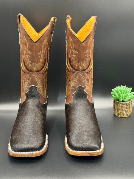 Exotic Leather Boot “ Brooks ” Cowhide