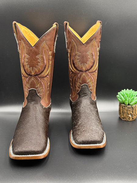 Exotic Leather Boot “ Ian ” Cowhide