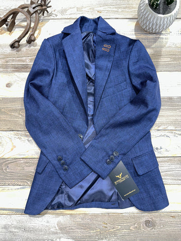 Kids Navy Rose Jacket