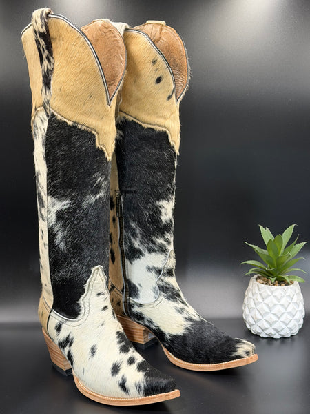 Ruby Tall Cowhide Sz: 8.5