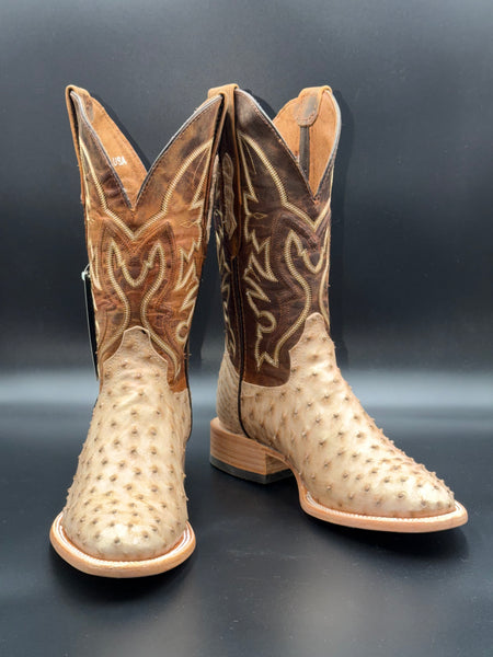 Exotic Ostrich Sand Boot