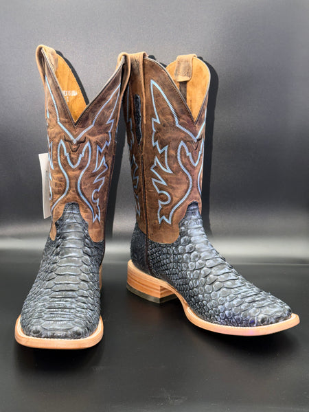 Exotic Blue Python Boot