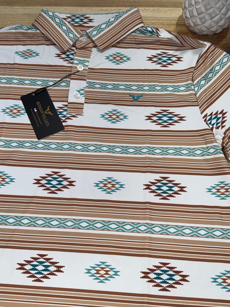 Aztec teally Green Polo