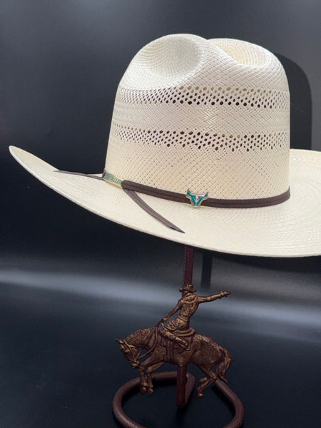 Roman Valley 2 Row Straw Hat