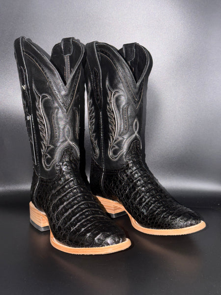 Exotic Caiman Black Round
