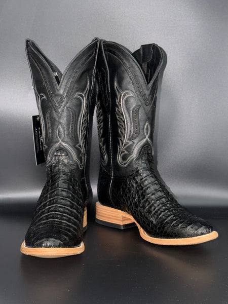 Exotic Caiman Black Round