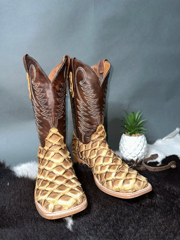 Exotic Caramel Piraruco Boot