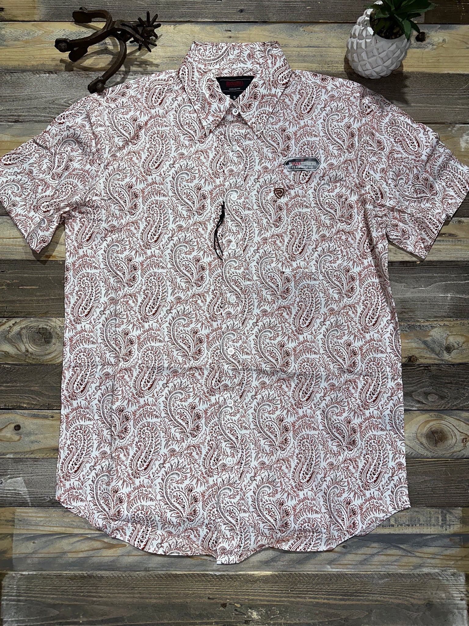 Paisley Tangy S/S – Roman Valley Ranch
