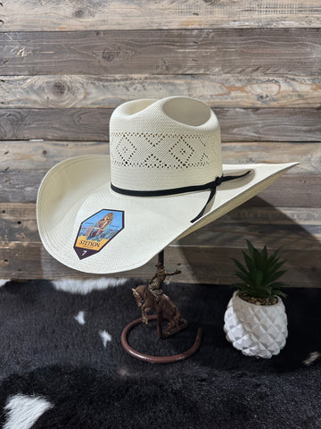 Stetson 10X Saddleman Straw Hat