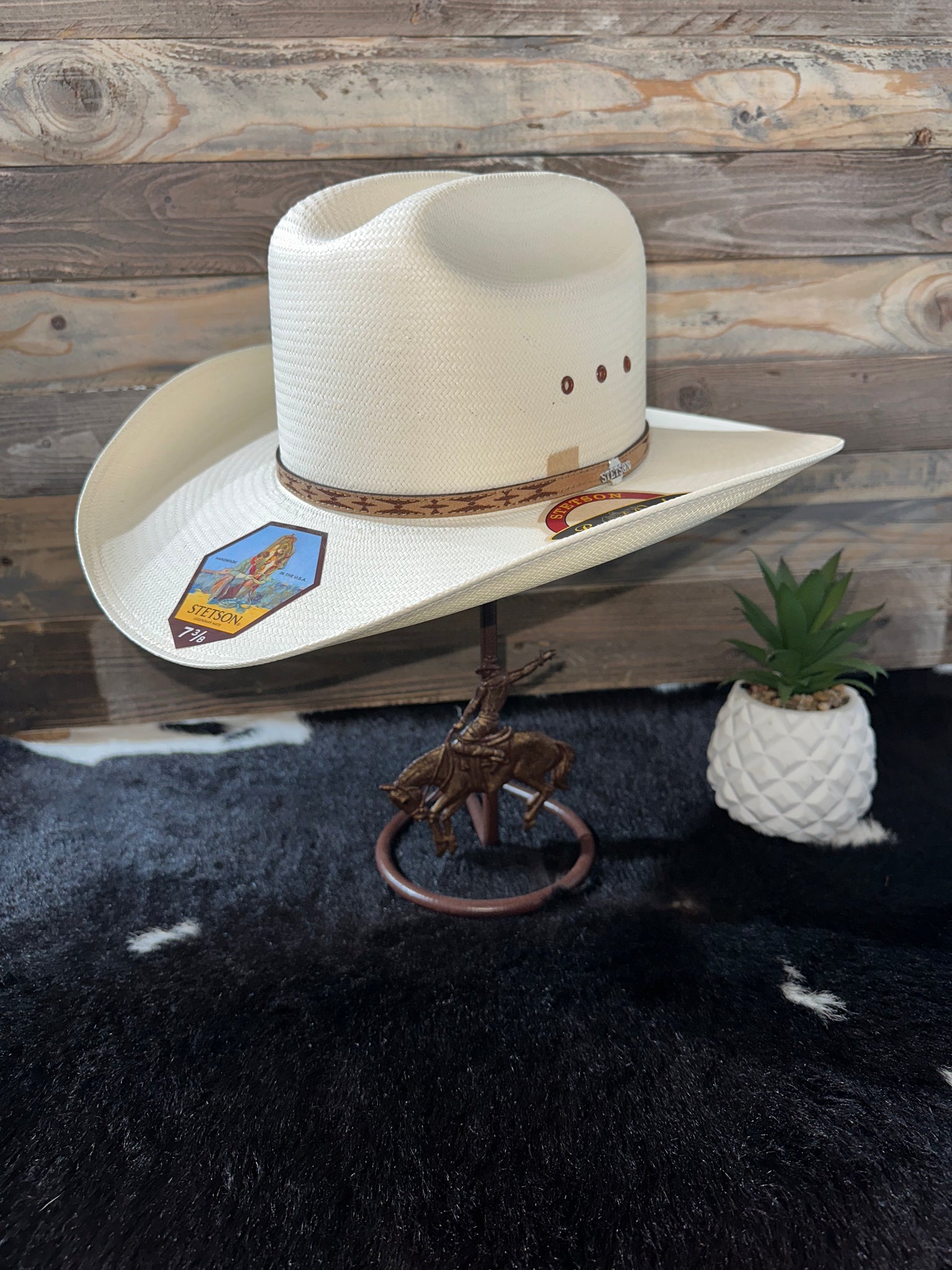 Stetson Aztec Straw Hat – Roman Valley Ranch