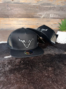 Black on Black Aztec RVR Cap