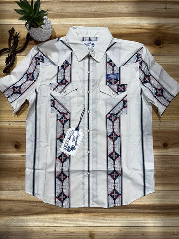 Cream Aztec S/S