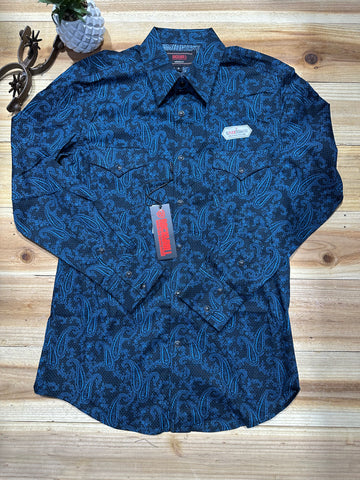 Paisley Blue RR Long Sleeve