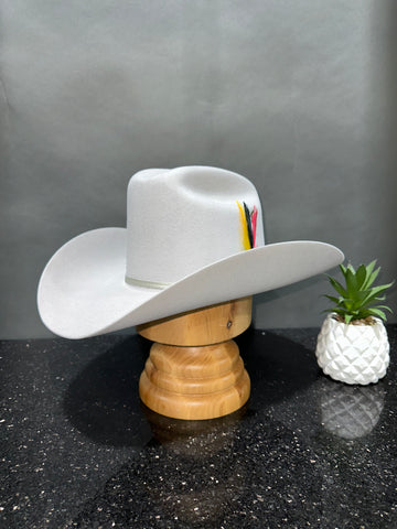 Stetson Rancher Silver Grey Felt Hat