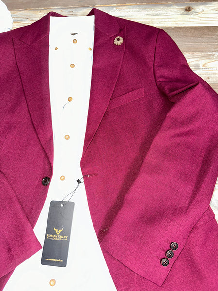 Red Wine Rose Jacket