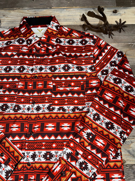 Rubby Aztec Long Sleeve Shirt K23