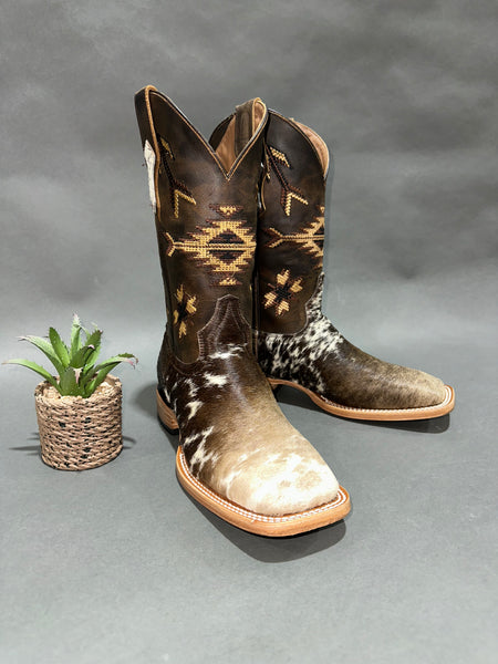 Exotic Cowhide Leather Boot “Brazil” Size 8