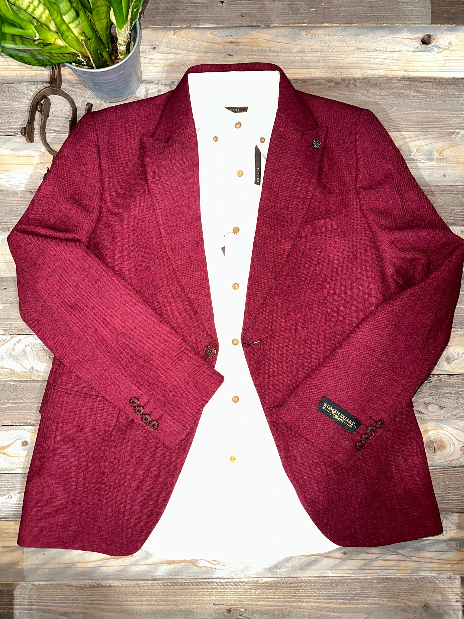 Red Ranch Jacket Red Vino Rose Jacket – Roman Valley Ranch