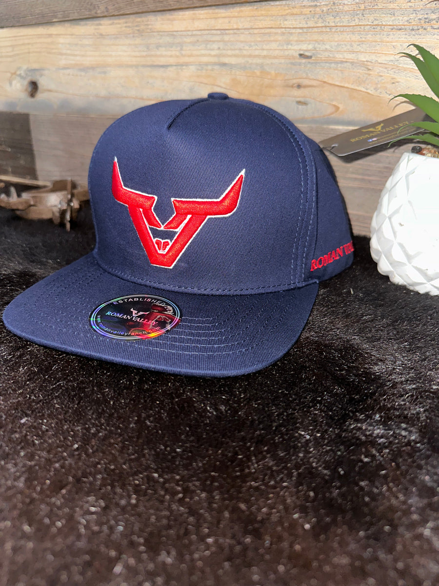 Team Navy RVR Cap – Roman Valley Ranch