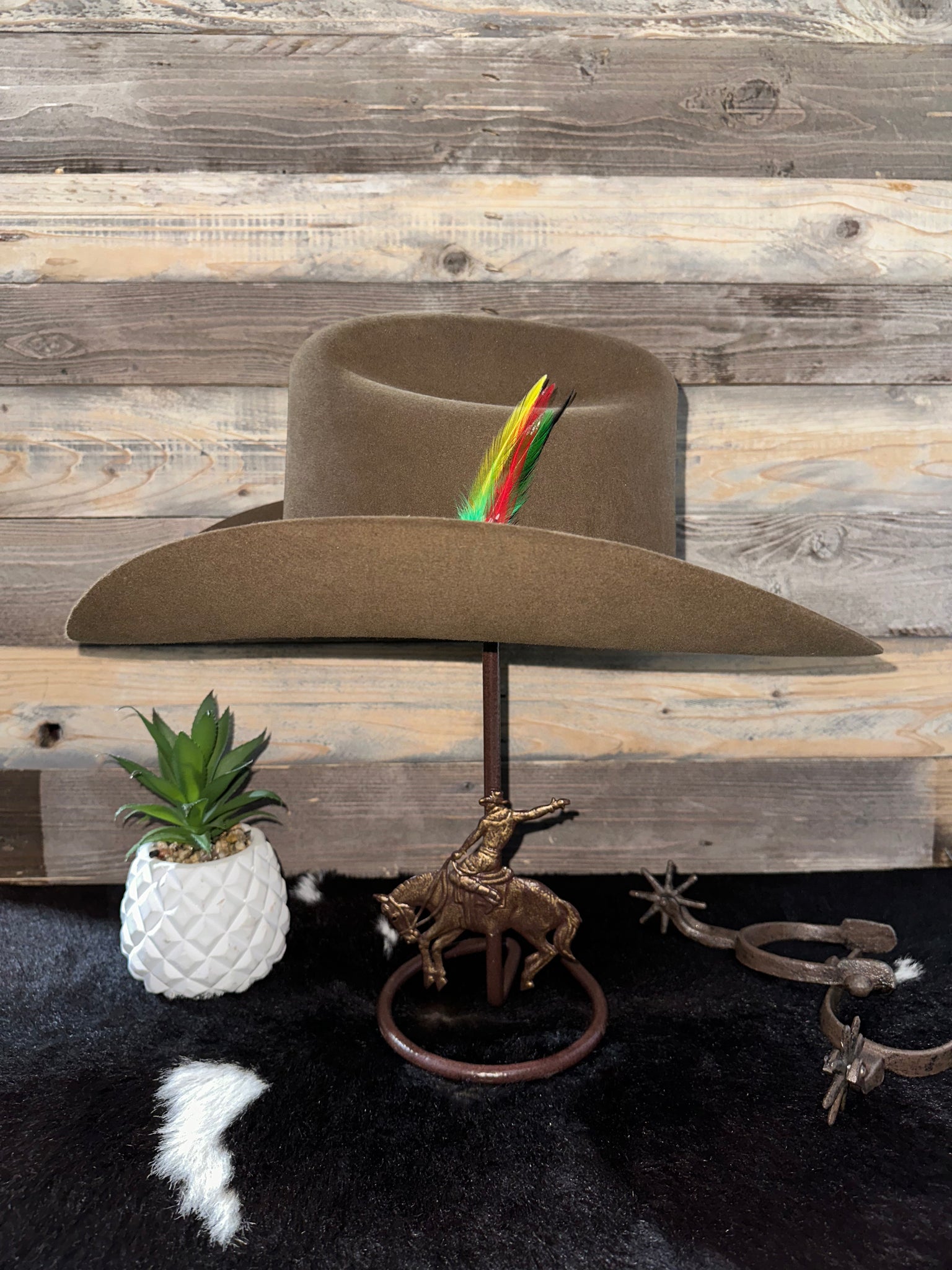 Stetson Rancher Acorn Felt Hat – Roman Valley Ranch