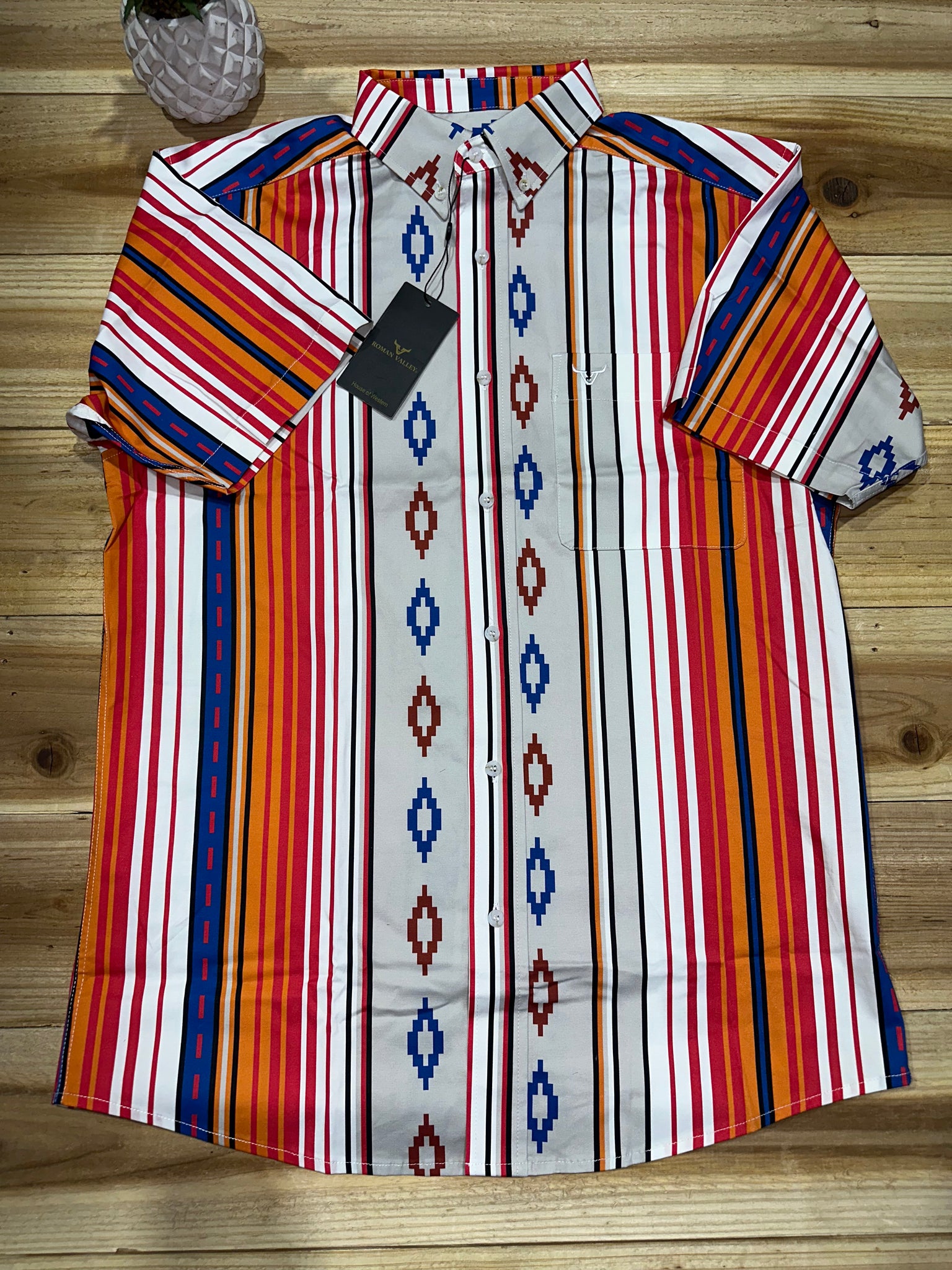 Roman Valley Sunset Skie Short Sleeve