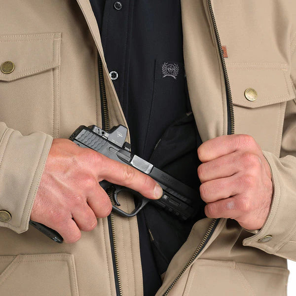 CINCH MEN'S CONCEAL CARRY BONDED STONE JACKET MWJ1566004