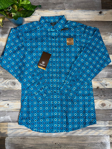 Ariat Lunai Turquoise Long Sleeve