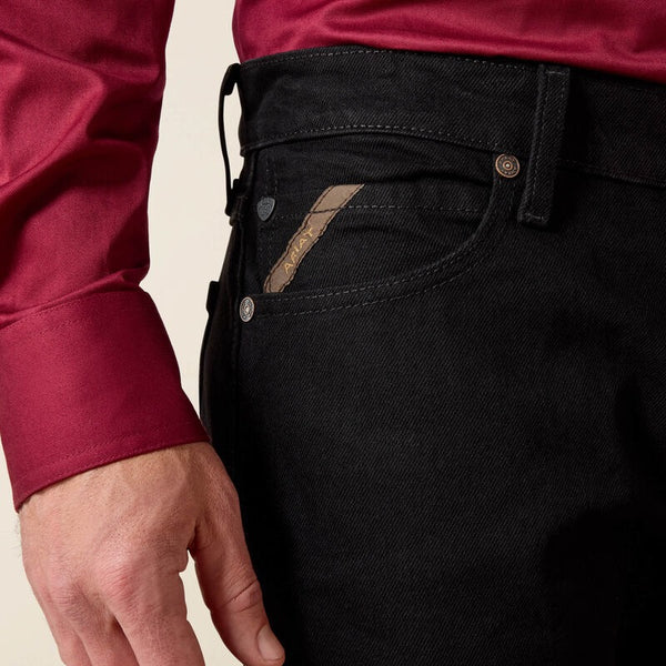 M7 Legacy Black Straight Leg Jean