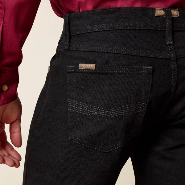 M7 Legacy Black Straight Leg Jean