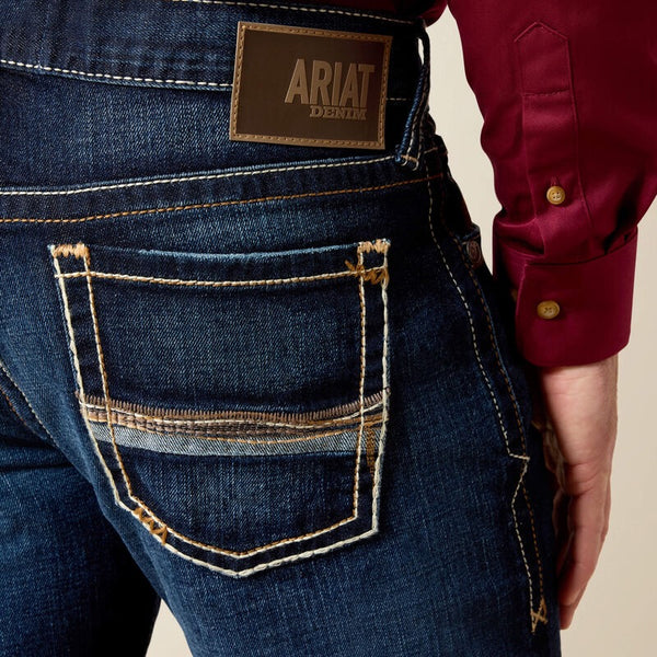 M7 Rocker Stretch Dodge Stackable Straight Leg Jean