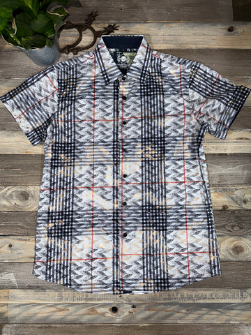 Plaid White 4th Short Sleeve