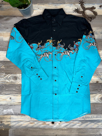 Bucking Teal Borderline