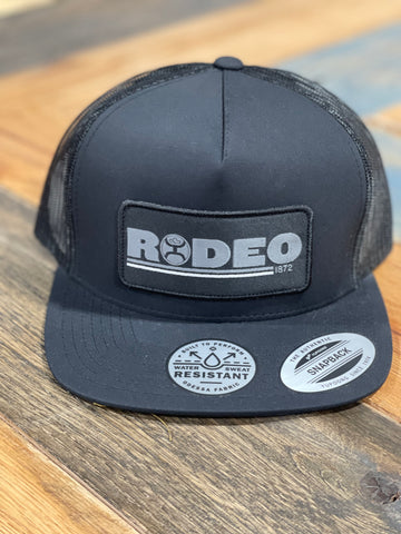 Hooey Black Rodeo Cap