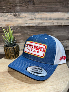 Cactus Ropes Denim Hooey Cap