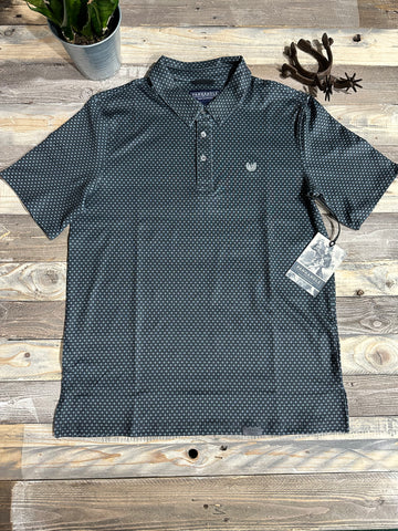 Polo Panhandle Diamond Print